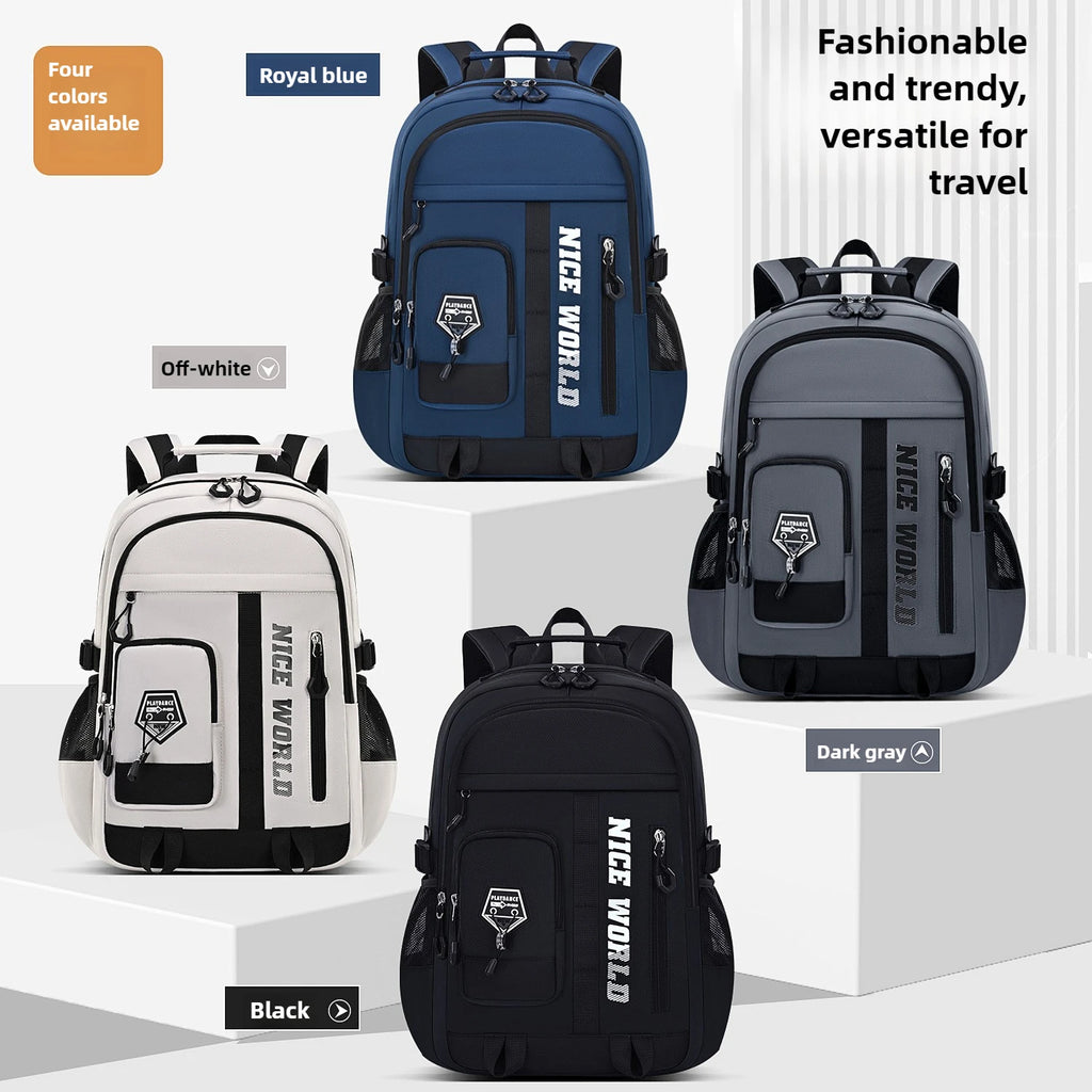 teenage school backpack for boys girls cool large bookbag student backpack with many pockets college middle high school bags