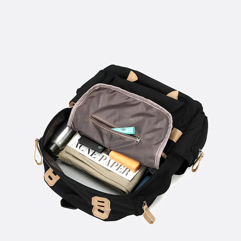 Backpack Men's High-End Large-Capacity Computer Backpack Travel Bag Mountaineering Bag Junior High School and High School Female