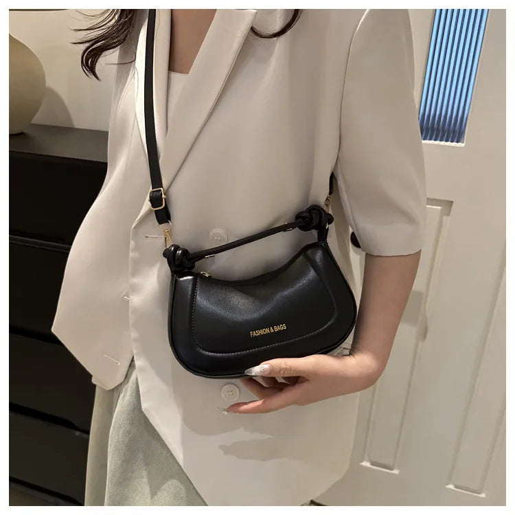 Lunéra Schultertasche - Weiches Ledergefühl