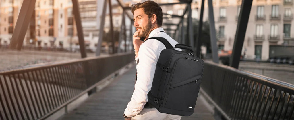 S/M/L Kono Cabin bag-Minimalist, Lightweight, Compatible with Ryanair hand luggage, Travel Backpack, 20L-38L