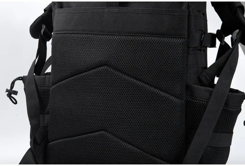 25L/45L Tactical Backpack for Men and Women Outdoor Survival Bug Out Bag Small School Rucksack Hking with Bottle Holder