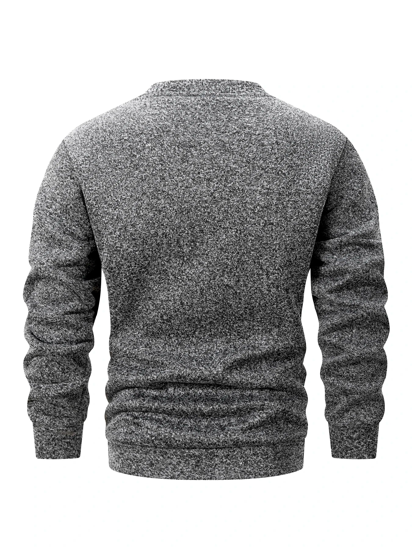 Autumn Winter Men's Fleece Lined Warm Sweatshirt Casual Pullover Men Fashion Long Sleeve Hoodies Outdoor Men's Clothing Top