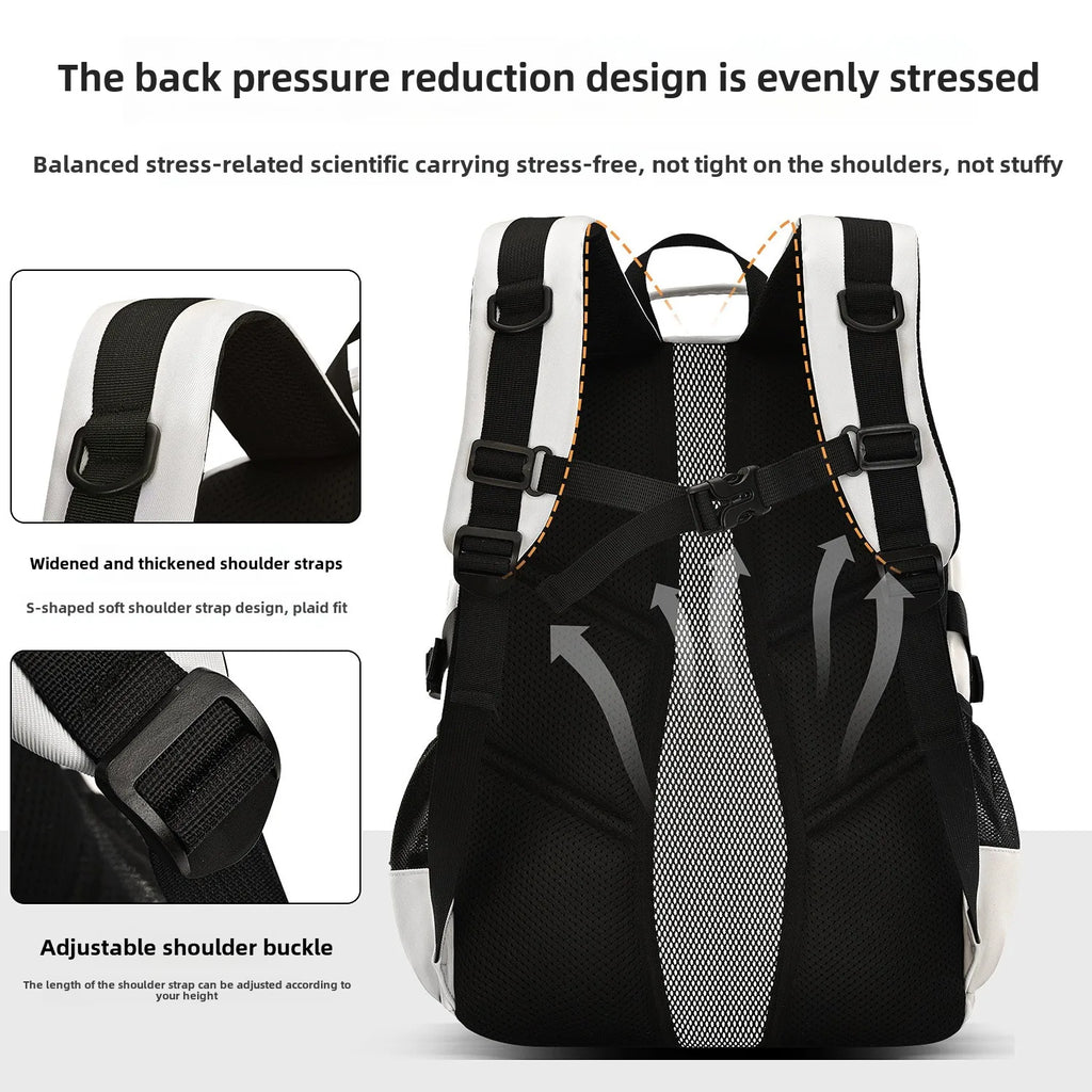 teenage school backpack for boys girls cool large bookbag student backpack with many pockets college middle high school bags