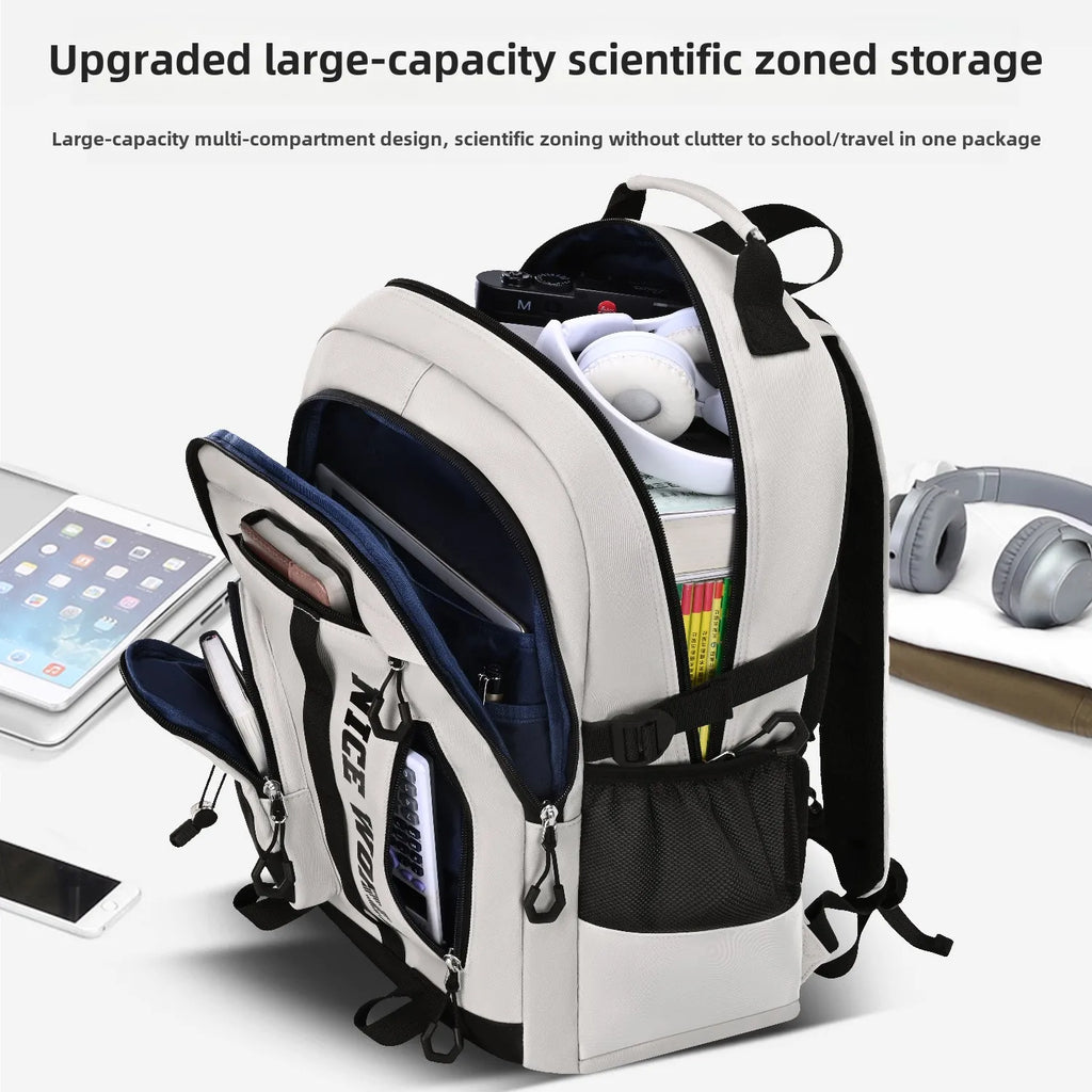 teenage school backpack for boys girls cool large bookbag student backpack with many pockets college middle high school bags