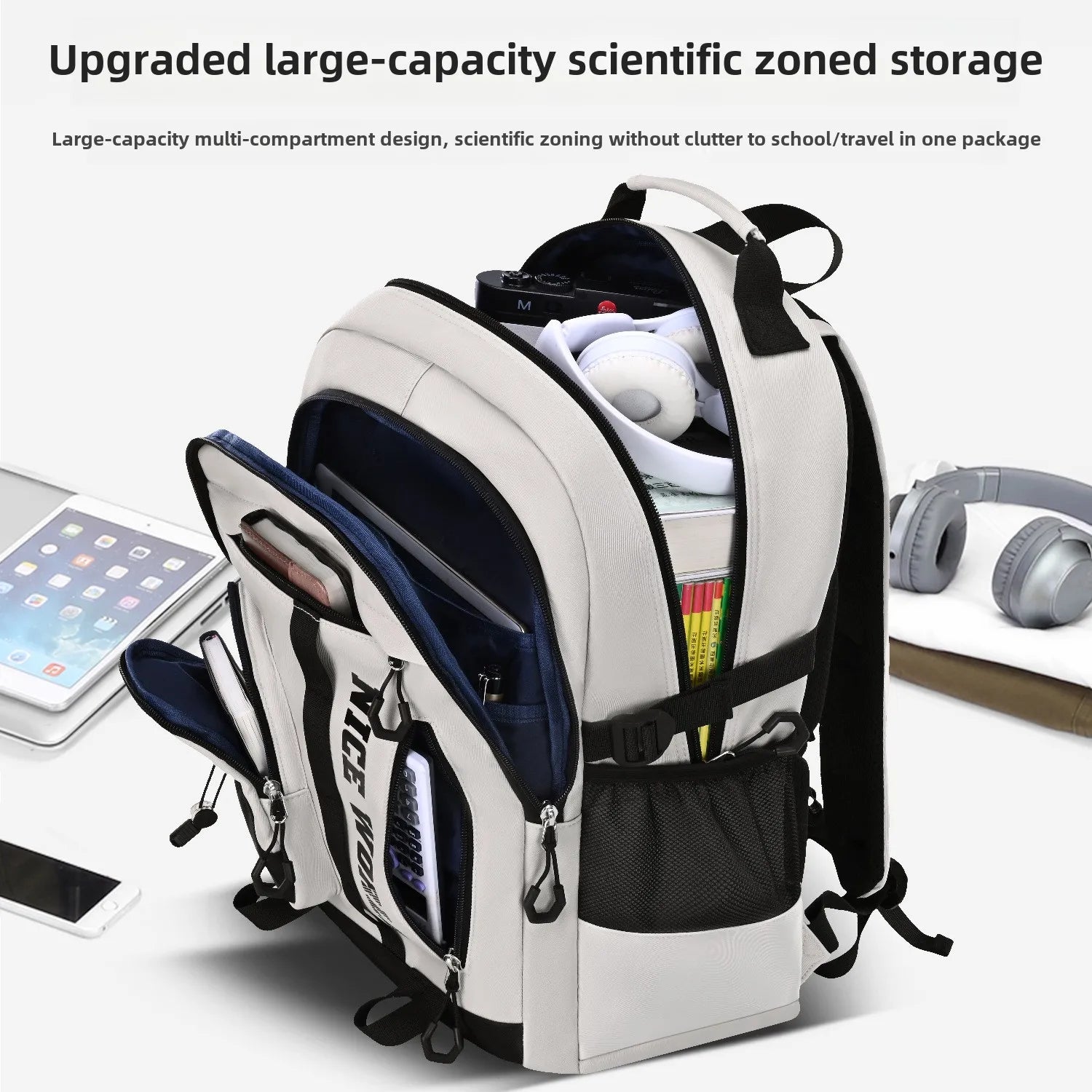 teenage school backpack for boys girls cool large bookbag student backpack with many pockets college middle high school bags
