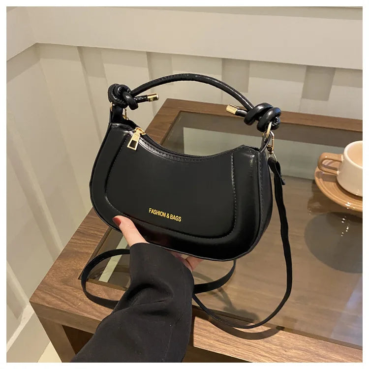Lunéra Schultertasche - Weiches Ledergefühl