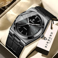 BINBOND Luxury Quartz Wristwatches Luminous Waterproof Auto Date Men's Watch Business Sport Fashion Casual Reloj Leather Clock