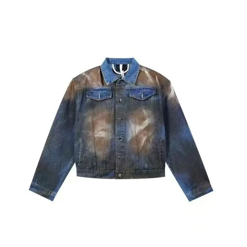 2025 American Retro Y2K New Fashion Men Clothing Street Hip Hop Gothic Harajuku Oversize couple street Joker Jacket Tops