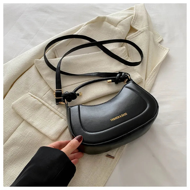 Lunéra Schultertasche - Weiches Ledergefühl