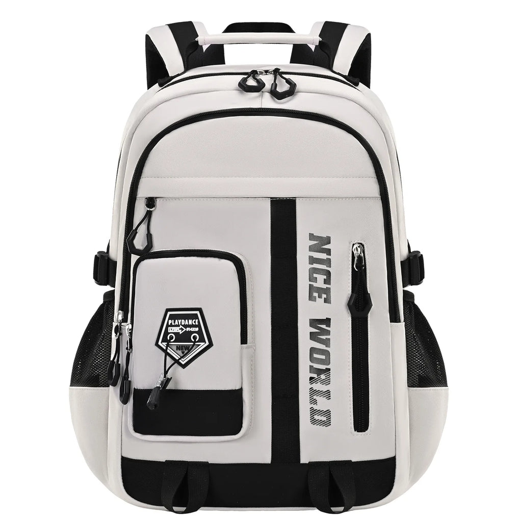 teenage school backpack for boys girls cool large bookbag student backpack with many pockets college middle high school bags