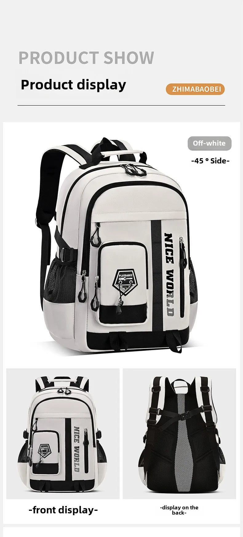 teenage school backpack for boys girls cool large bookbag student backpack with many pockets college middle high school bags