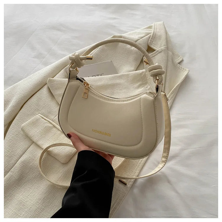 Lunéra Schultertasche - Weiches Ledergefühl