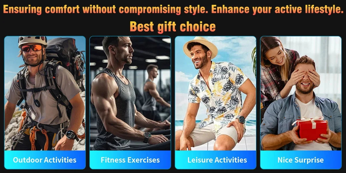 GUHUAVMI New Laser Therapy ECG+PPG Smart Watch Health Monitor Blood Lipids Uric Acid Heart Rate Tracking Monitoring Smartwatches