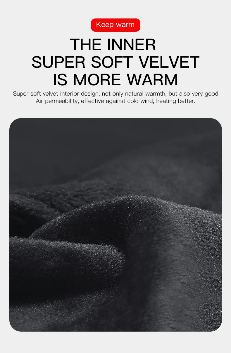 Winter Gloves For Men Waterproof Windproof Cold Gloves Snowboard Motorcycle Riding Driving Warm Touchscreen Glove