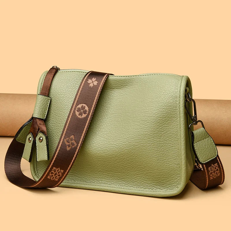 Valmonta Schultertasche – Edles Lederdesign