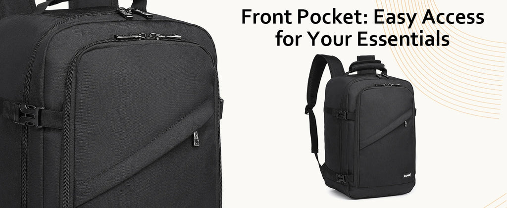 S/M/L Kono Cabin bag-Minimalist, Lightweight, Compatible with Ryanair hand luggage, Travel Backpack, 20L-38L