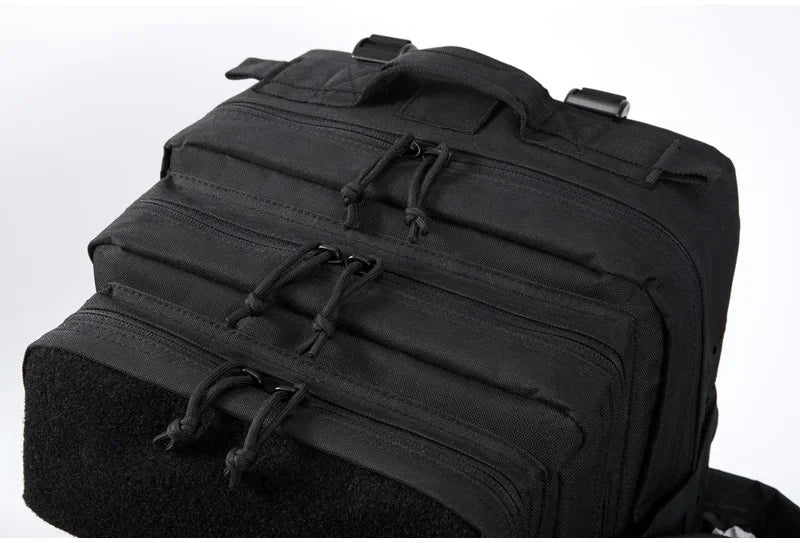 25L/45L Tactical Backpack for Men and Women Outdoor Survival Bug Out Bag Small School Rucksack Hking with Bottle Holder