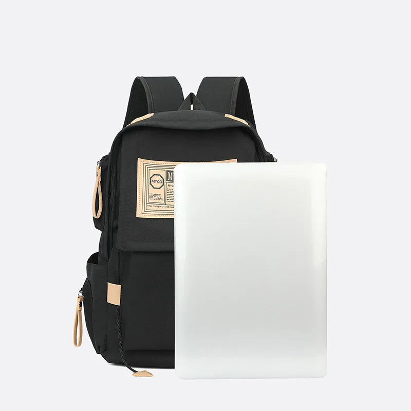 Backpack Men's High-End Large-Capacity Computer Backpack Travel Bag Mountaineering Bag Junior High School and High School Female