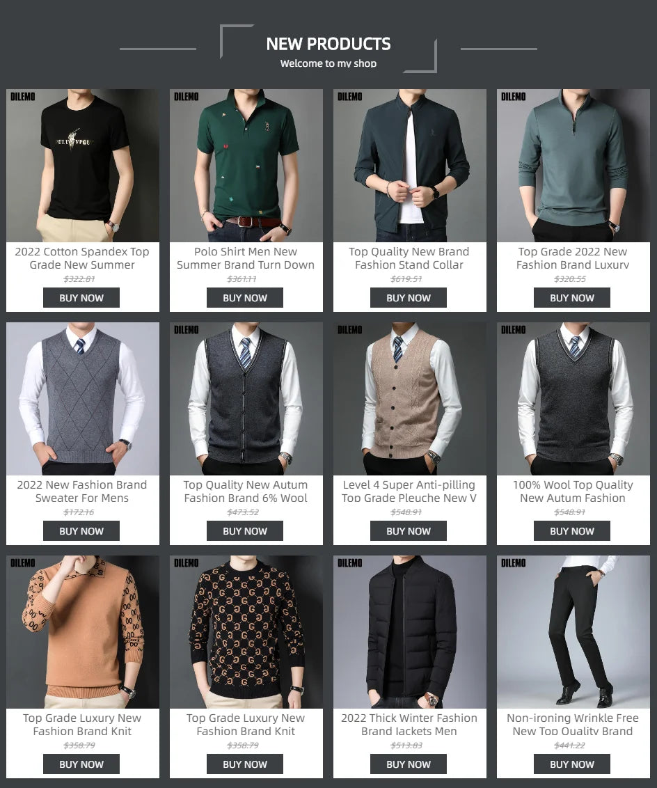 New Fashion Designer Brand Argyle Pullover Diamond Sweater V Neck Knit Vest Men 6% Wool Sleeveless Autum Casual Men Clothing