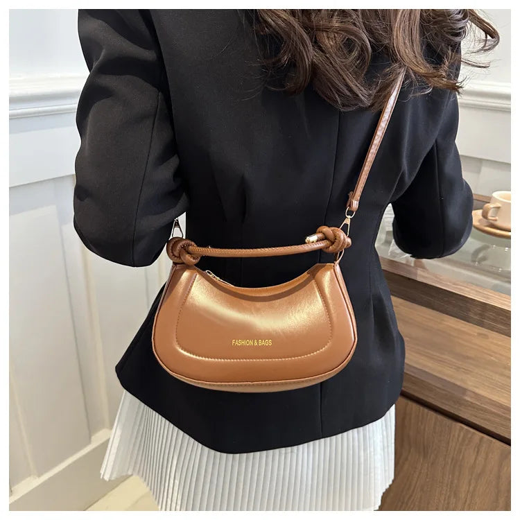 Lunéra Schultertasche - Weiches Ledergefühl