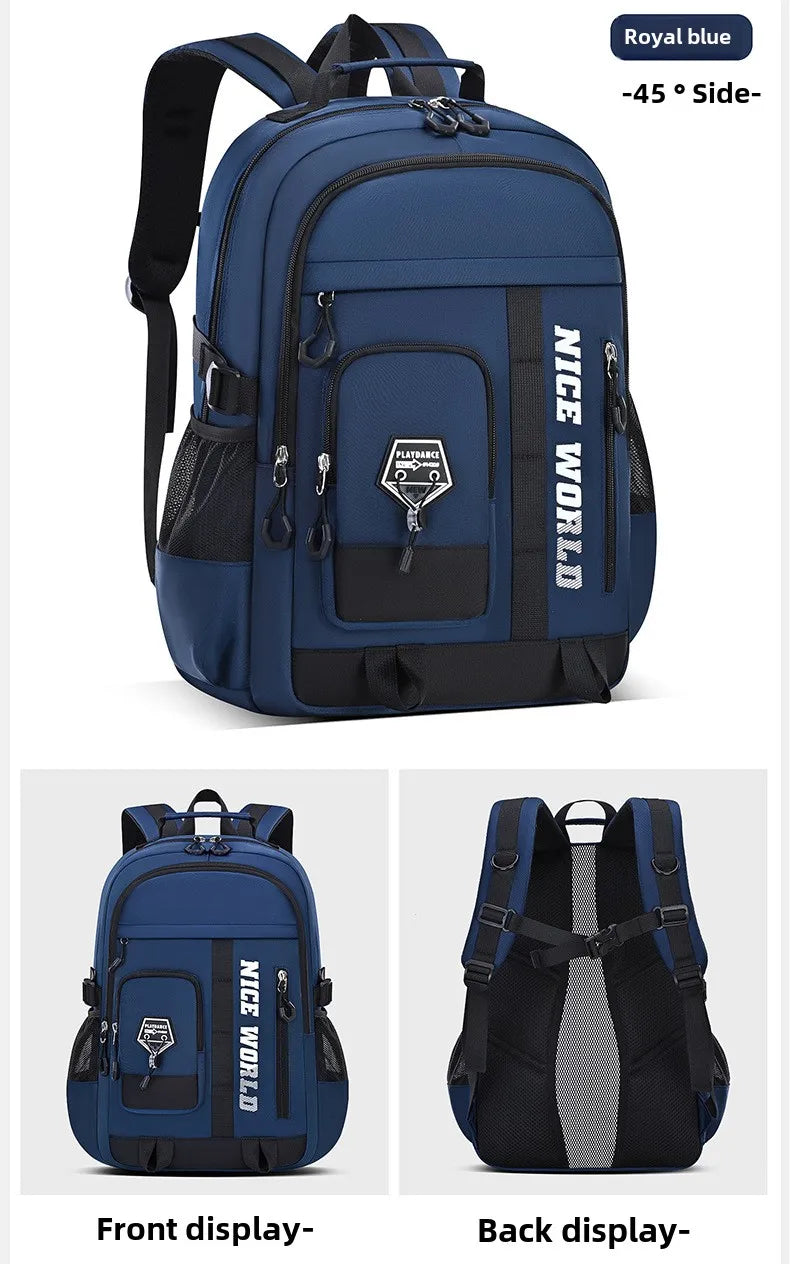 teenage school backpack for boys girls cool large bookbag student backpack with many pockets college middle high school bags