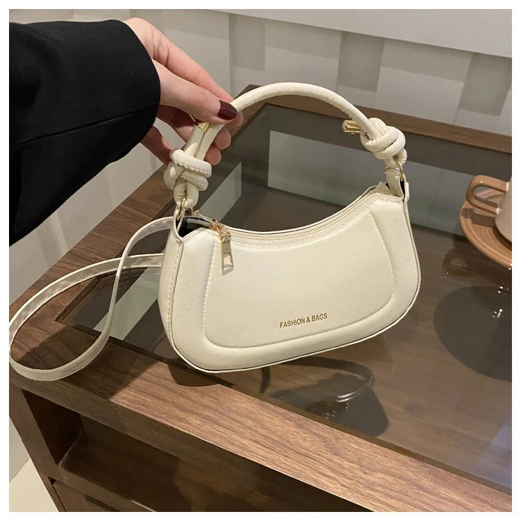 Lunéra Schultertasche - Weiches Ledergefühl