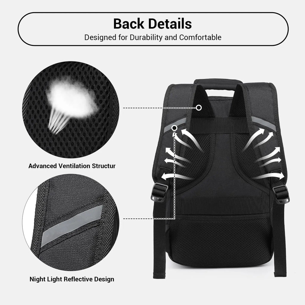 S/M/L Kono Cabin bag-Minimalist, Lightweight, Compatible with Ryanair hand luggage, Travel Backpack, 20L-38L