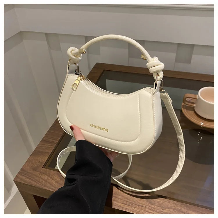 Lunéra Schultertasche - Weiches Ledergefühl