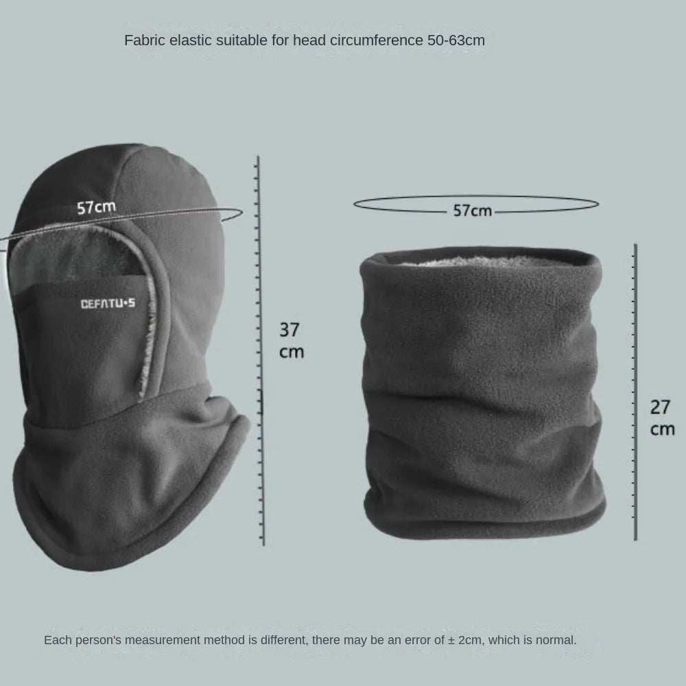 Balaclava Ski Mask Cycling Scarf Winter Neck Thermal Winter Mask Warmer Hood Windproof for Men Women Cold Weather Balaclava