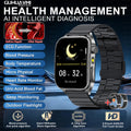 GUHUAVMI New Laser Therapy ECG+PPG Smart Watch Health Monitor Blood Lipids Uric Acid Heart Rate Tracking Monitoring Smartwatches