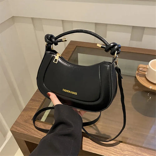 Lunéra Schultertasche - Weiches Ledergefühl